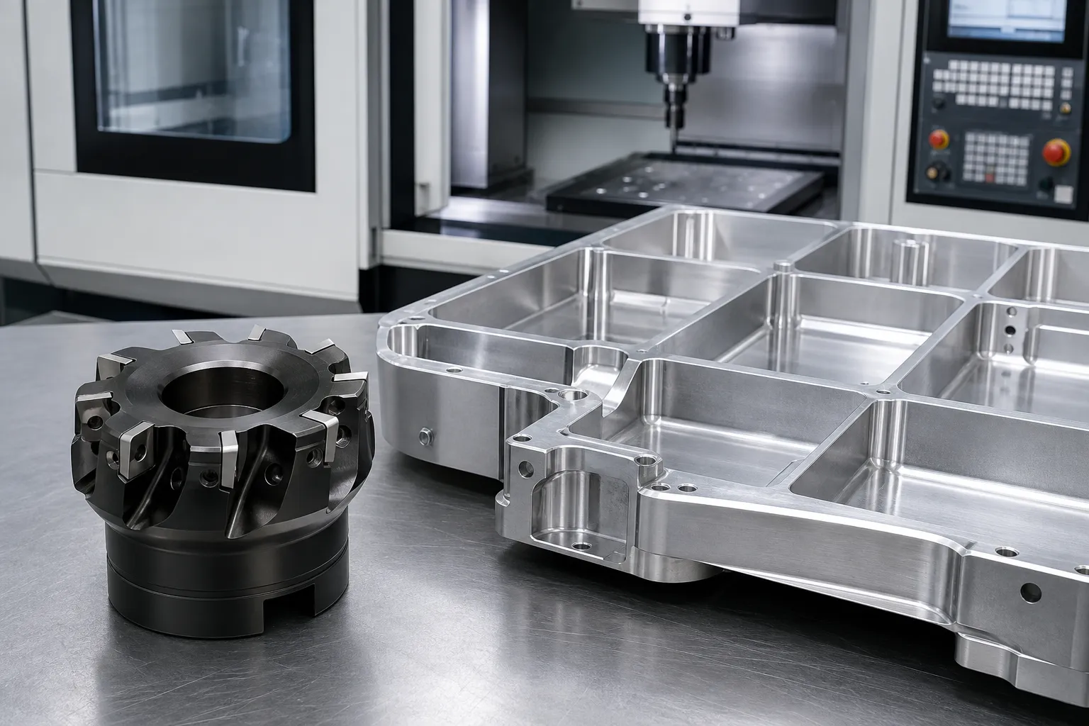 Battery Tray High-Feed Milling Cutter