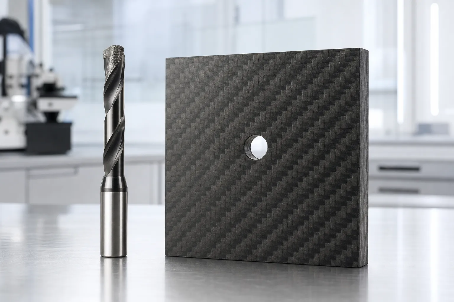 CFRP Delamination-Control Drill